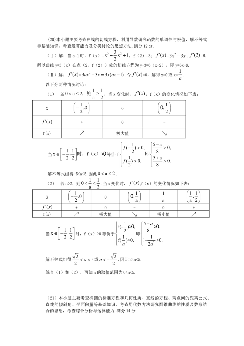 2010年天津高考文科数学试题及答案（Word版）_全国卷+地方卷_2.数学_1.数学高考真题试卷_2008-2020年_地方卷_地方卷高考文科数学_天津文科数学08-19