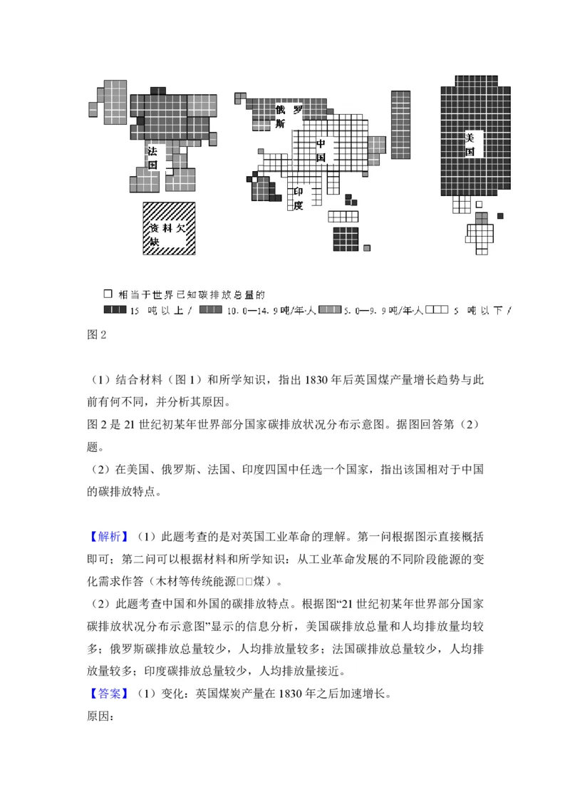 2010年北京市高考历史试卷（解析版）_全国卷+地方卷_7.历史_1.历史高考真题试卷_2008-2020年_地方卷_北京高考历史08-21_A4word版_PDF版（赠送）