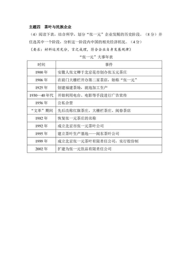 2010年北京市高考历史试卷（解析版）_全国卷+地方卷_7.历史_1.历史高考真题试卷_2008-2020年_地方卷_北京高考历史08-21_A4word版_PDF版（赠送）