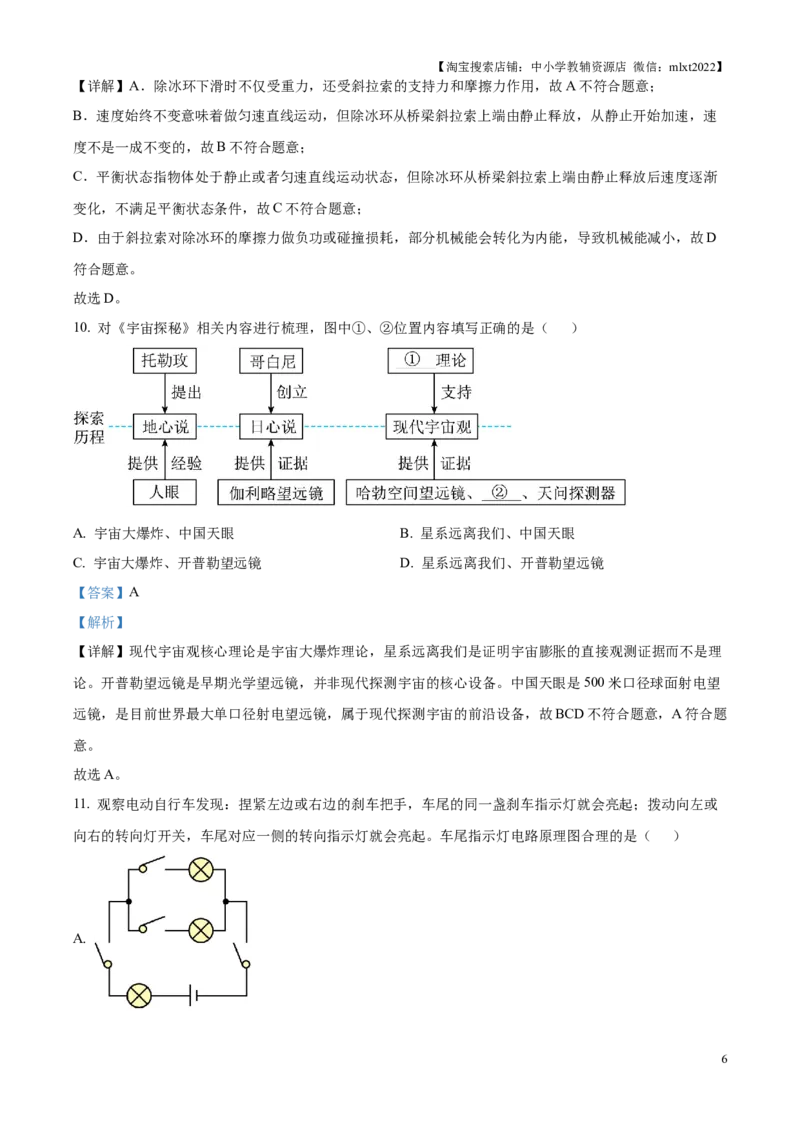精品解析：2025年江苏省扬州市中考物理试题（解析版）_江苏省中考_01江苏省13市中考历年真题2008-2025新_、中考全套_江苏省中考历年真题_江苏省中考2025合集_江苏省物理2025