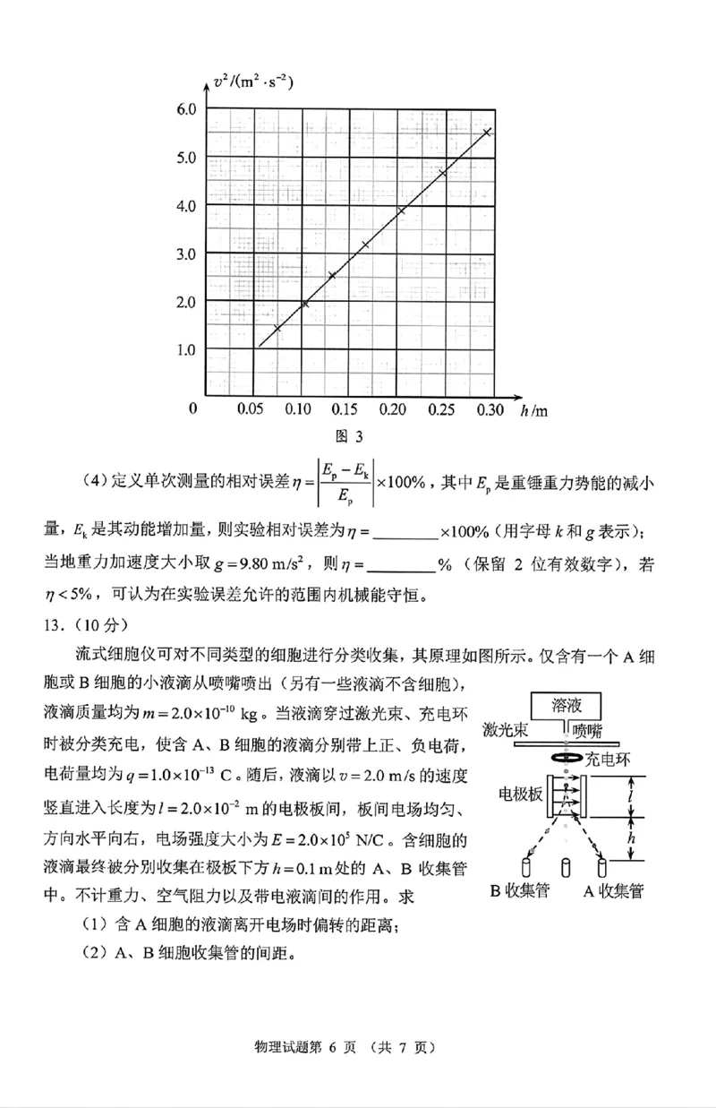 2025河南物理试题_2025全国各省高考真题+答案_14、河南卷（物理、历史、化学、地理、政治、生物）