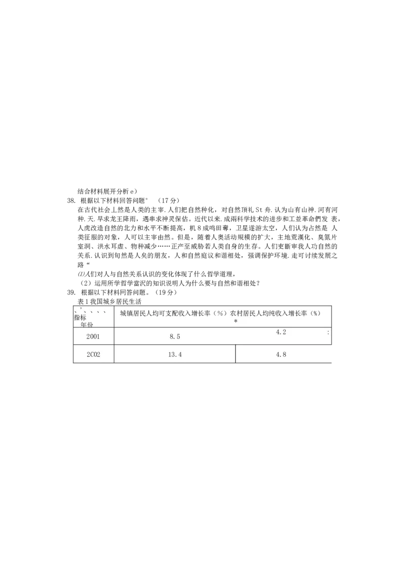 2003年江苏高考政治真题及答案（图片版）_全国卷+地方卷_9.政治_1.政治高考真题试卷_1990-2007年各地高考历年真题_江苏