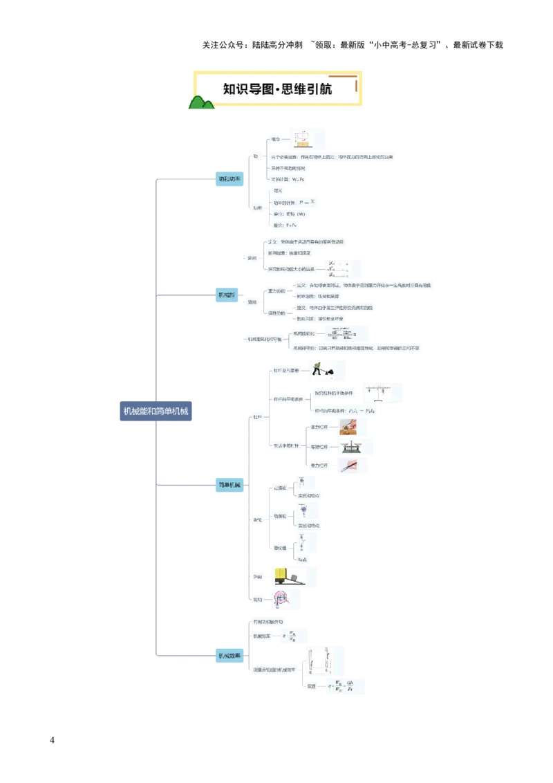 专题05机械能和简单机械（讲练）（解析版）_02中考总复习（2026版更新中）_04-物理-中考总复习_2025年中考复习资料_2025中考二轮课件ppt+讲义+练习物理_讲义+练习