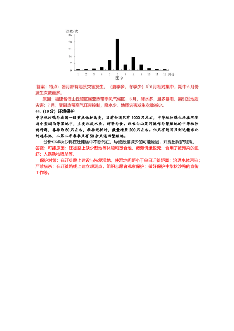 2014年全国高考贵州省文综地理试题及答案_全国卷+地方卷_8.地理_1.地理高考真题试卷_2008-2020年_地方卷_贵州高考地理08-20