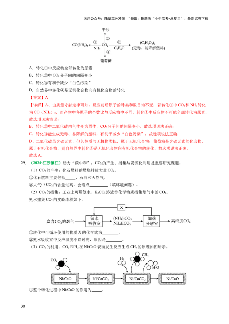 专题05碳和碳的氧化物（讲义）（解析版）_02中考总复习（2026版更新中）_05-化学-中考总复习_2025年中考复习资料_2025中考化学一轮复习讲义+课件_讲义_专题05碳和碳的氧化物（讲义）