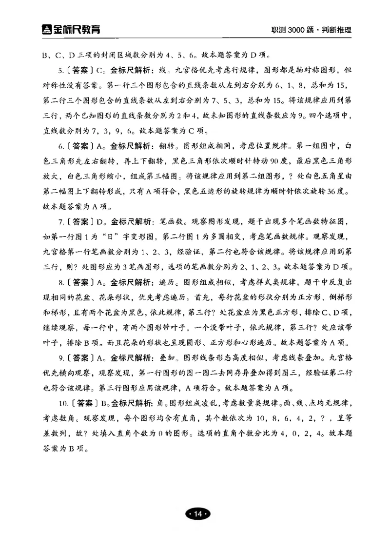 04职业能力倾向测验-高分必刷3000-判断推理解析_26事业职测+综合_闲鱼2026事业单位职测+综合_1.职测资料包_12职测3000题