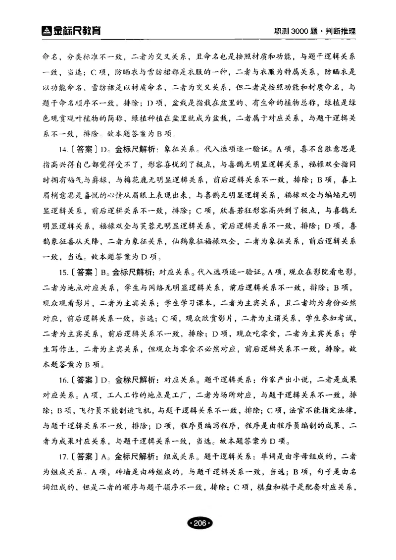 04职业能力倾向测验-高分必刷3000-判断推理解析_26事业职测+综合_闲鱼2026事业单位职测+综合_1.职测资料包_12职测3000题