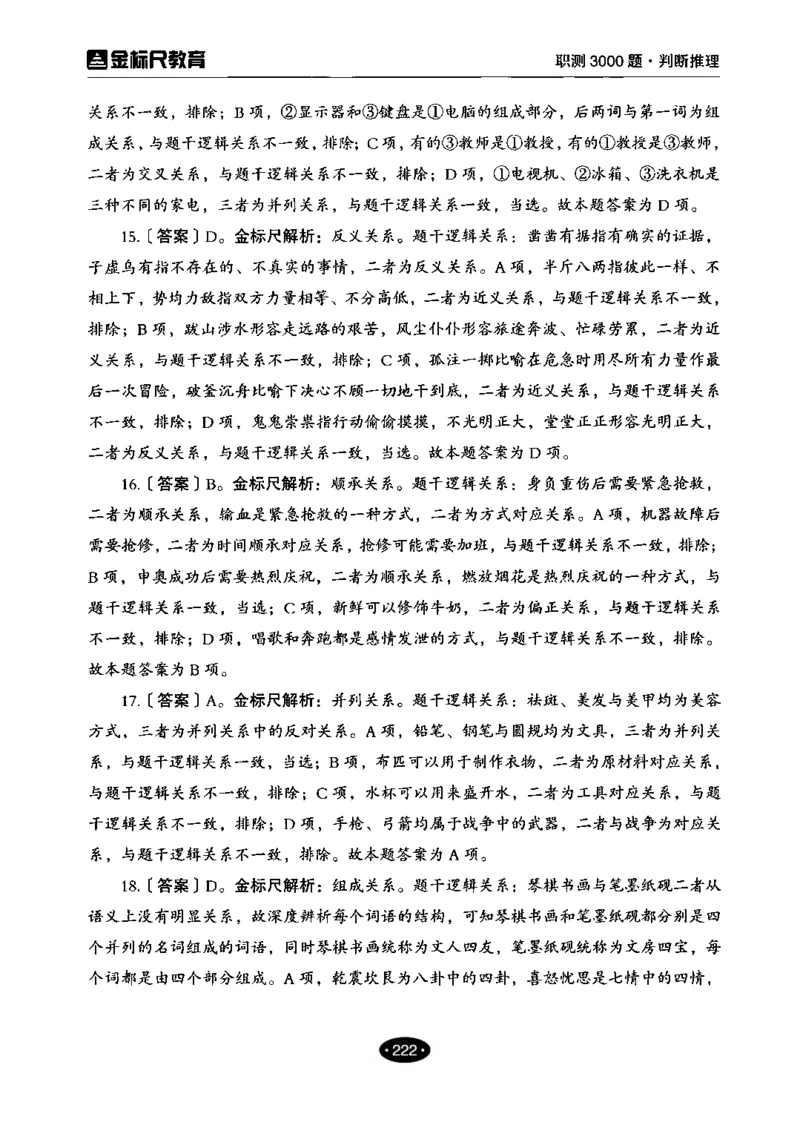 04职业能力倾向测验-高分必刷3000-判断推理解析_26事业职测+综合_闲鱼2026事业单位职测+综合_1.职测资料包_12职测3000题