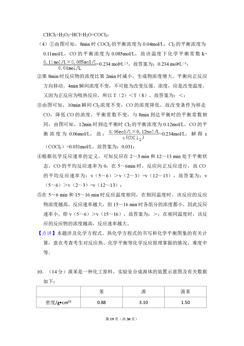 2012年全国统一高考化学真题（新课标）（解析版）_全国卷+地方卷_5.化学_1.化学高考真题试卷_2008-2020年_全国卷_全国统一高考化学（新课标ⅱ）2008-2021_A4word版_PDF版