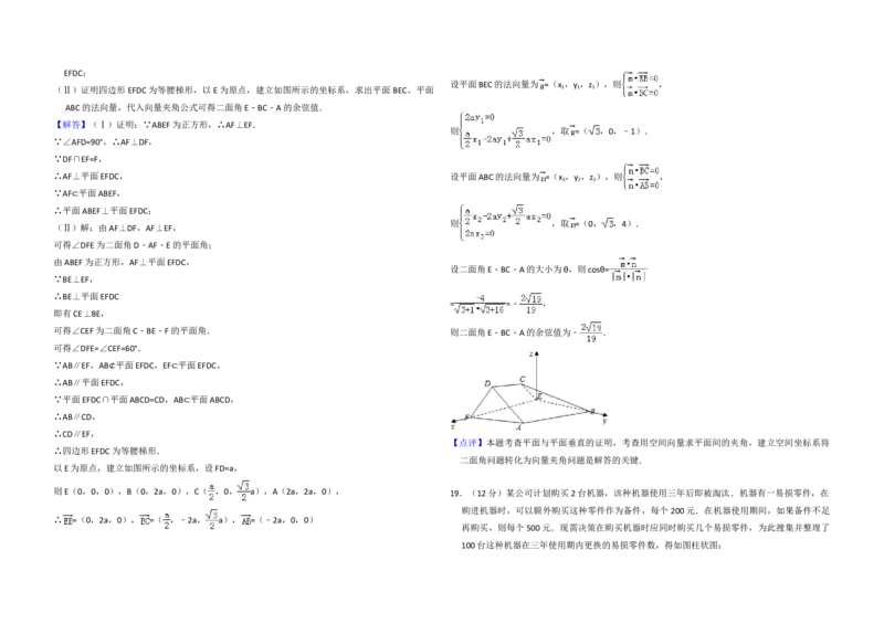 2016年全国统一高考数学试卷（理科）（新课标Ⅰ）（解析版）_全国卷+地方卷_2.数学_1.数学高考真题试卷_2008-2020年_地方卷_福建高考数学07-22_A3word版