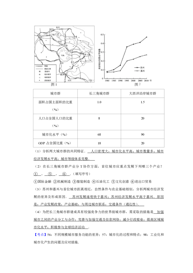 2014年江苏省高考地理试卷解析版_全国卷+地方卷_8.地理_1.地理高考真题试卷_2008-2020年_地方卷_江苏高考地理08-21_A4word版_PDF版（赠送）