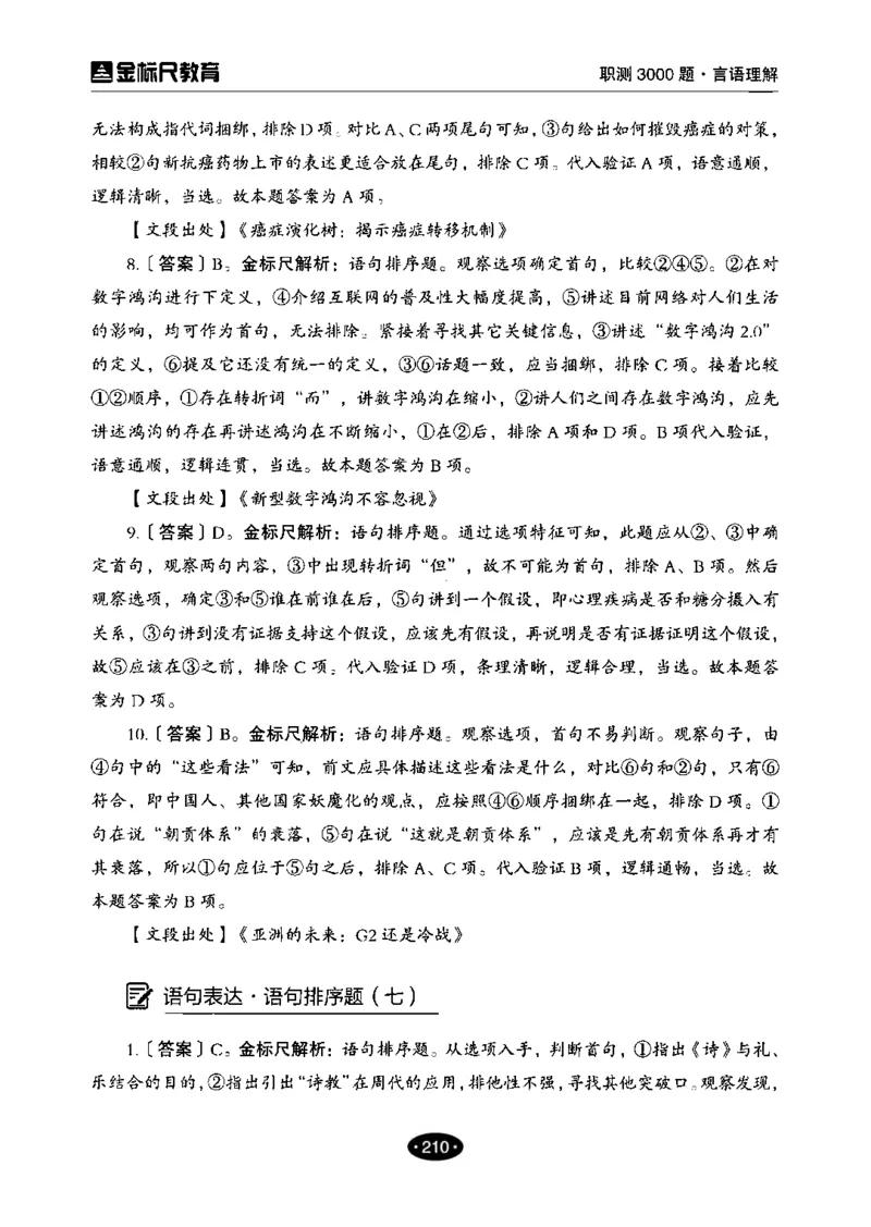 02职业能力倾向测验-高分必刷3000-言语理解与表达解析_26事业职测+综合_闲鱼2026事业单位职测+综合_1.职测资料包_12职测3000题