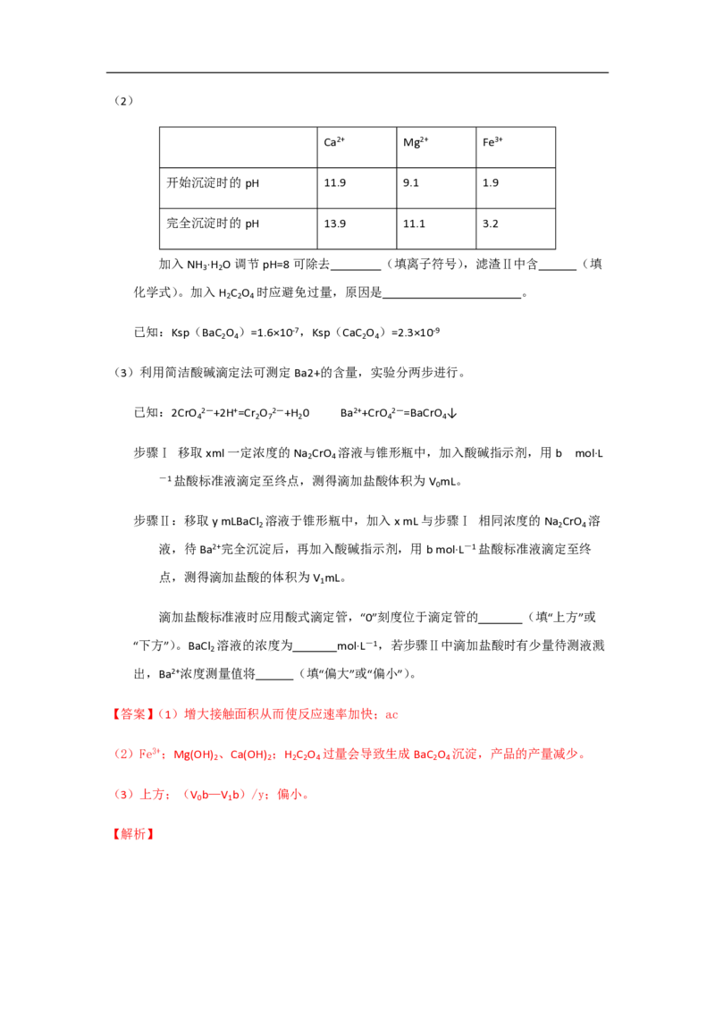 2015年高考真题化学（山东卷）（解析版）_全国卷+地方卷_5.化学_1.化学高考真题试卷_2008-2020年_地方卷_山东高考化学2008-2021_山东高考化学_A4版_PDF版
