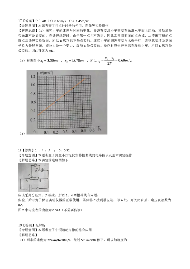 2016年浙江省高考物理10月（解析版）_全国卷+地方卷_4.物理_1.物理高考真题试卷_2008-2020年_地方卷_浙江高考物理08-21_A4word版_PDF版（赠送）