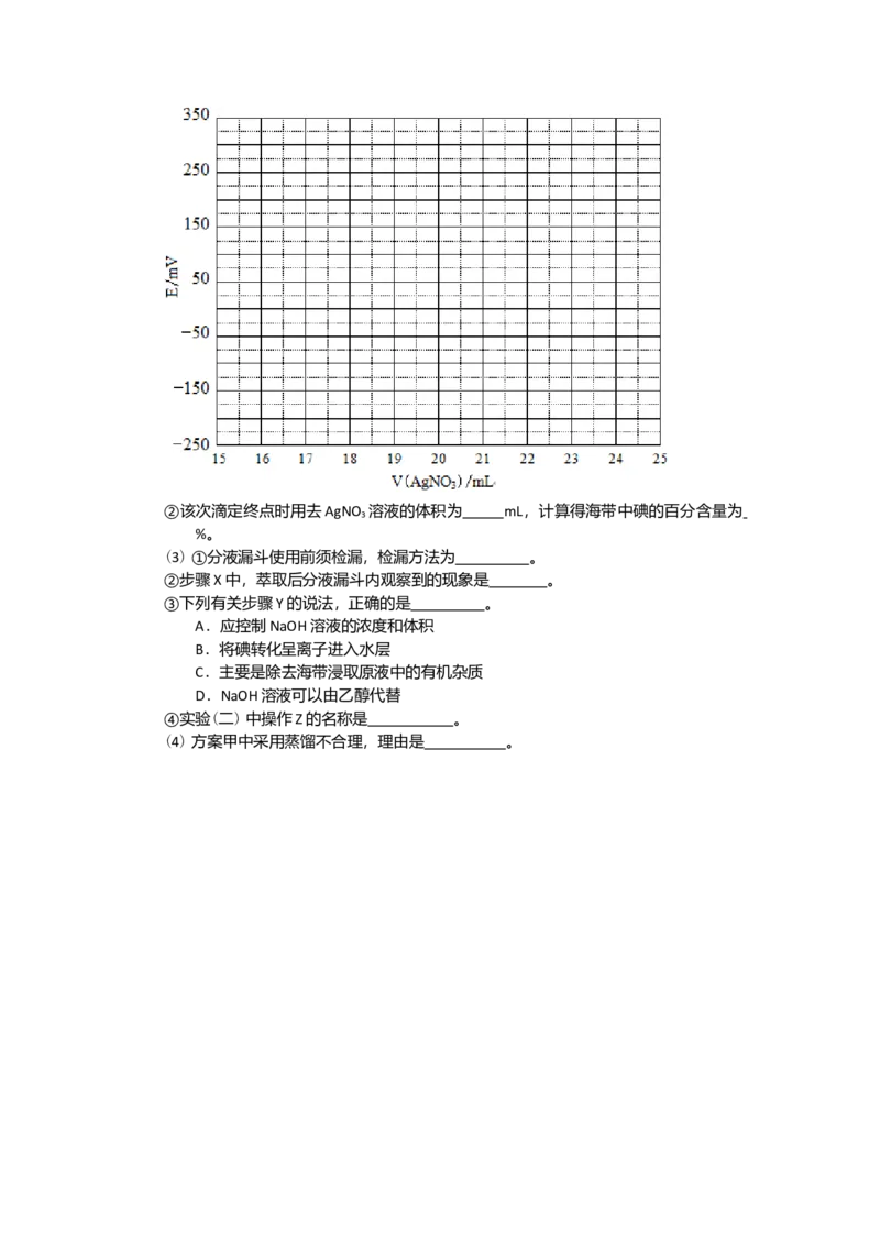2015年浙江省高考化学6月（解析版）_全国卷+地方卷_5.化学_1.化学高考真题试卷_2008-2020年_地方卷_浙江高考化学2008-2021_A4word版