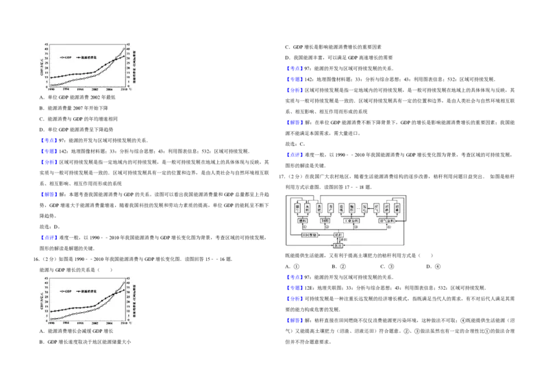2012年江苏省高考地理试卷解析版_全国卷+地方卷_8.地理_1.地理高考真题试卷_2008-2020年_地方卷_江苏高考地理08-21_A3word版_PDF版（赠送）