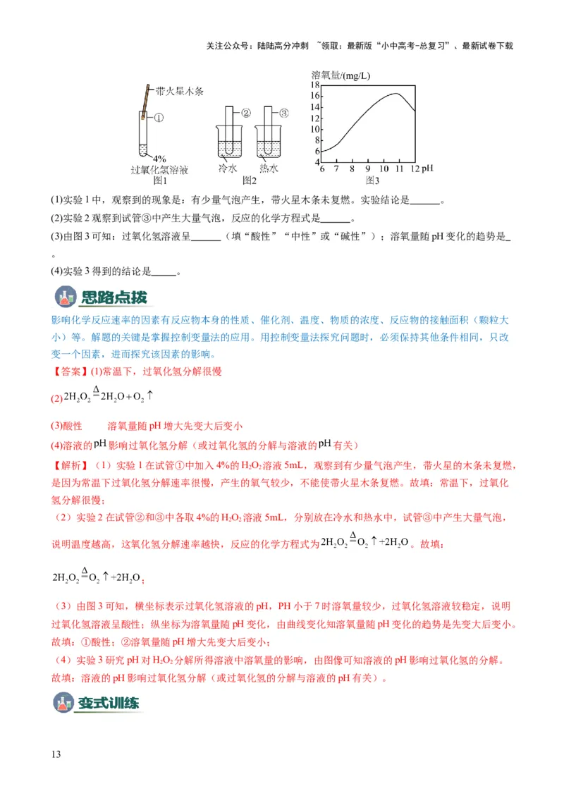 专题08实验探究题（解析版）_02中考总复习（2026版更新中）_05-化学-中考总复习_2025年中考复习资料_2025年中考化学答题方法模板_专题08实验探究题-2025年中考化学答题方法模板