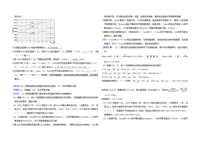2012年全国统一高考化学真题（新课标）（解析版）_全国卷+地方卷_5.化学_1.化学高考真题试卷_2008-2020年_全国卷_全国统一高考化学（新课标ⅰ）2008-2021_A3word版