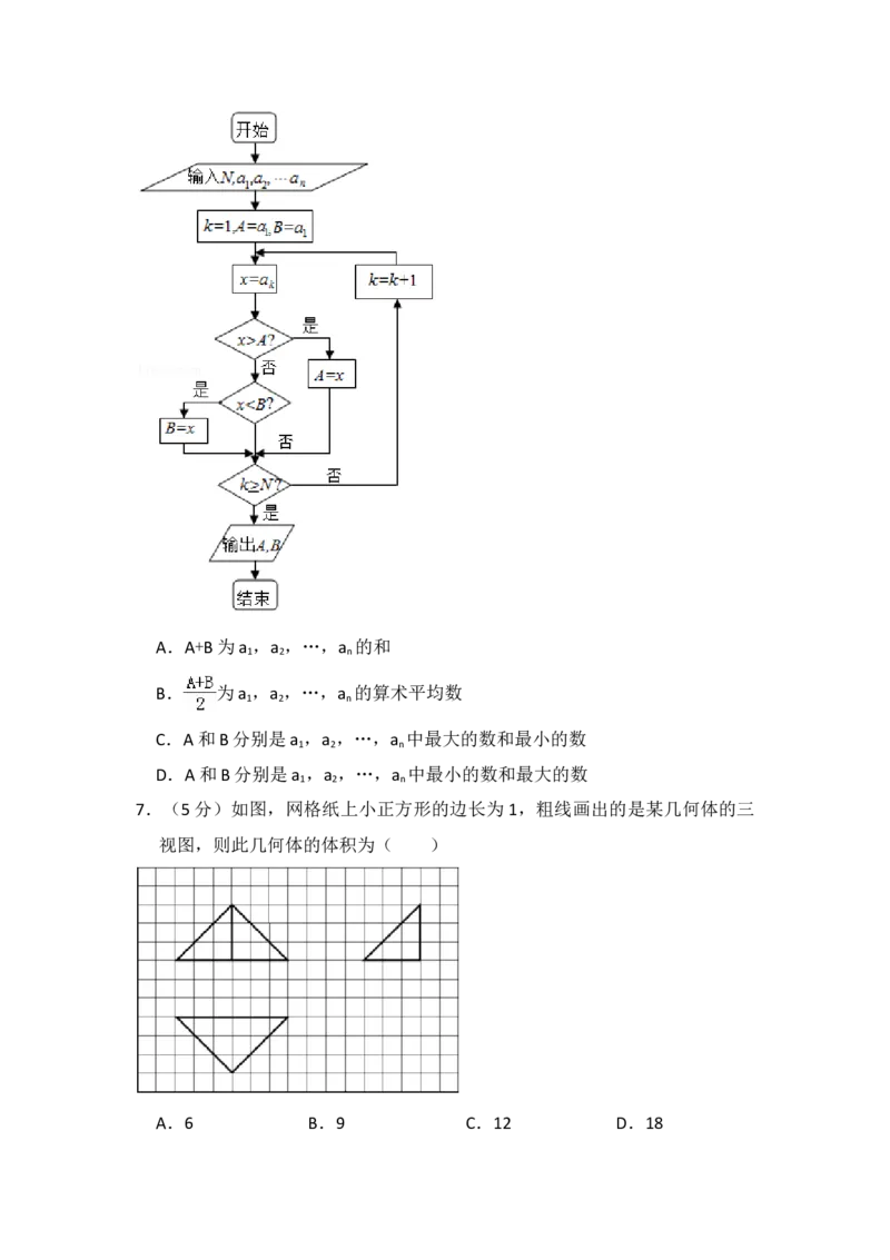 2012年全国统一高考数学试卷（理科）（新课标）（解析版）_全国卷+地方卷_2.数学_1.数学高考真题试卷_2008-2020年_地方卷_重庆高考数学08-22_全国统一高考数学（理科）（新课标ⅱ）_A4word版