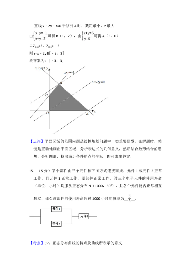 2012年全国统一高考数学试卷（理科）（新课标）（解析版）_全国卷+地方卷_2.数学_1.数学高考真题试卷_2008-2020年_地方卷_重庆高考数学08-22_全国统一高考数学（理科）（新课标ⅱ）_A4word版