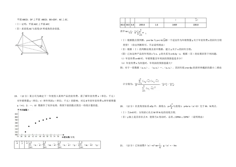 2015年全国统一高考数学试卷（理科）（新课标Ⅰ）（原卷版）_全国卷+地方卷_2.数学_1.数学高考真题试卷_2008-2020年_地方卷_福建高考数学07-22_A3word版