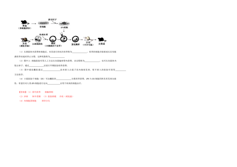 2013年高考真题生物（山东卷）（解析版）_全国卷+地方卷_6.生物_1.生物高考真题试卷_2008-2020年_地方卷_山东高考生物08-21_山东高考生物_A3版