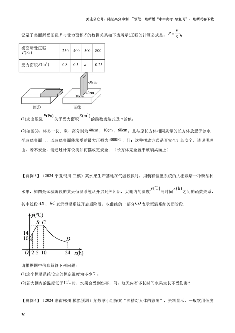 专题05反比例函数（5大模块知识梳理+5大考点+3大易错点）原卷版_02中考总复习（2026版更新中）_02-数学-中考总复习_2025中考复习资料_2025年中考数学一轮知识梳理