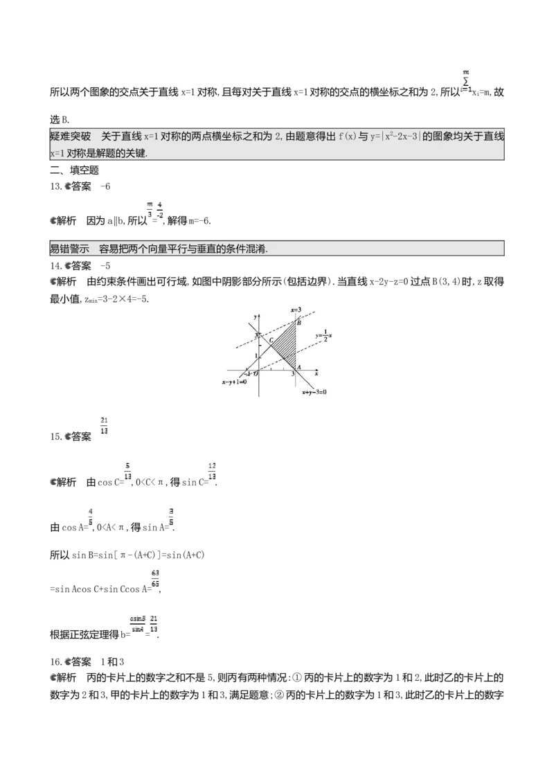 2016年海南省高考文科数学试题及答案_全国卷+地方卷_2.数学_1.数学高考真题试卷_2008-2020年_地方卷_地方卷高考文科数学_海南文科数学08-19