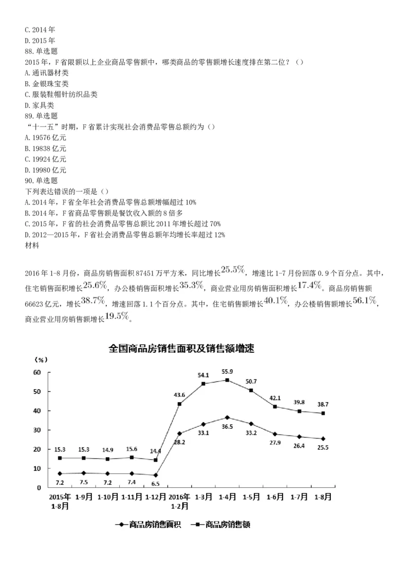 2016年10月浙江省事业单位统考《职业能力倾向测验》题（网友回忆版）_26事业职测+综合_闲鱼2026事业单位职测+综合_职测+综合真题合集ABCDE_A类-综合管理_浙江