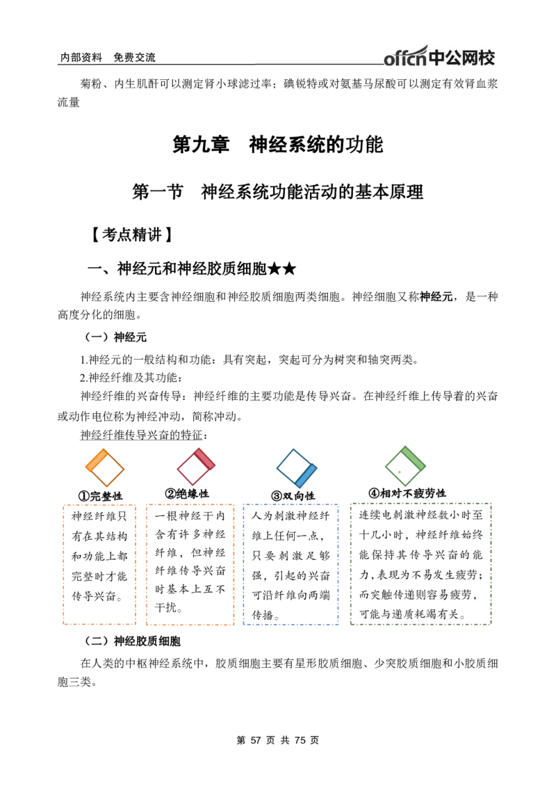 2-专项讲解班-《生理学》-学员版_26事业职测+综合_闲鱼2026事业单位职测+综合_2.综应或写作等_00ABCDE类综应笔记_05综应e类笔记_2.医学基础讲义题目