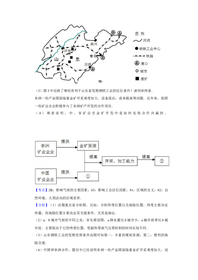 2013年天津省高考地理试卷解析版_全国卷+地方卷_8.地理_1.地理高考真题试卷_2008-2020年_地方卷_天津高考地理08-21_A3word版