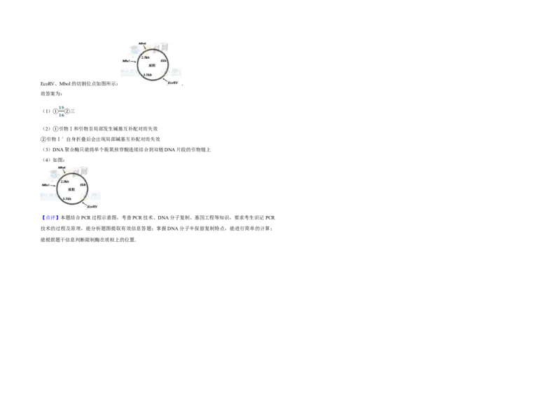 2011年江苏省高考生物试卷解析版_全国卷+地方卷_6.生物_1.生物高考真题试卷_2008-2020年_地方卷_江苏高考生物07-20_A3word版
