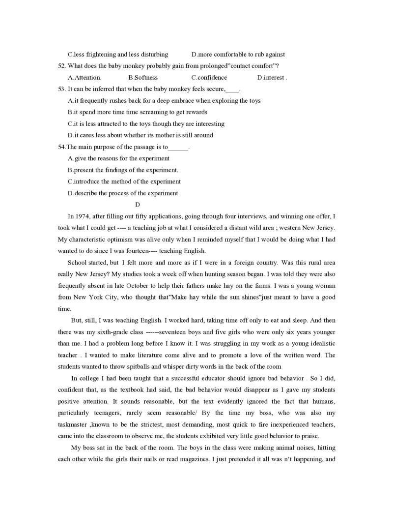 2013年浙江省高考英语（原卷版）_全国卷+地方卷_3.英语_1.英语高考真题试卷_2008-2020年_地方卷_浙江高考英语（题08-21，听力17-19）_A4word版_PDF版（赠送）