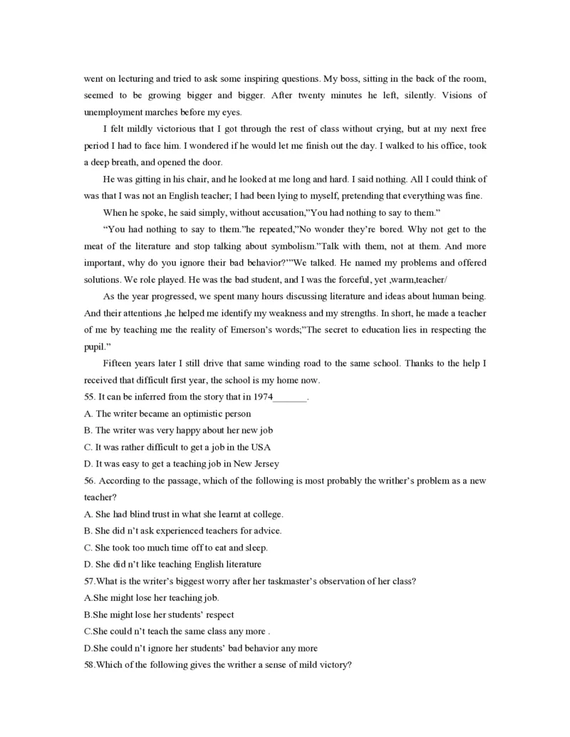 2013年浙江省高考英语（原卷版）_全国卷+地方卷_3.英语_1.英语高考真题试卷_2008-2020年_地方卷_浙江高考英语（题08-21，听力17-19）_A4word版_PDF版（赠送）