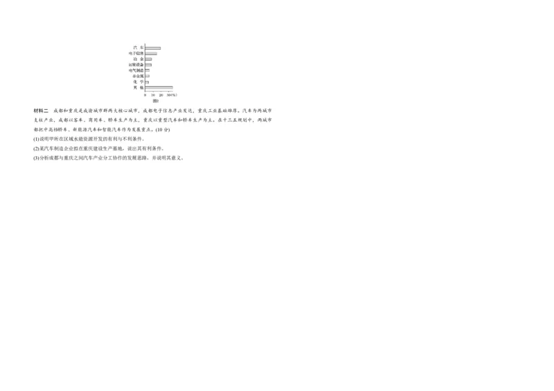 2016年浙江省高考地理10月（原卷版）_全国卷+地方卷_8.地理_1.地理高考真题试卷_2008-2020年_地方卷_浙江高考地理08-21_A3word版_PDF版（赠送）