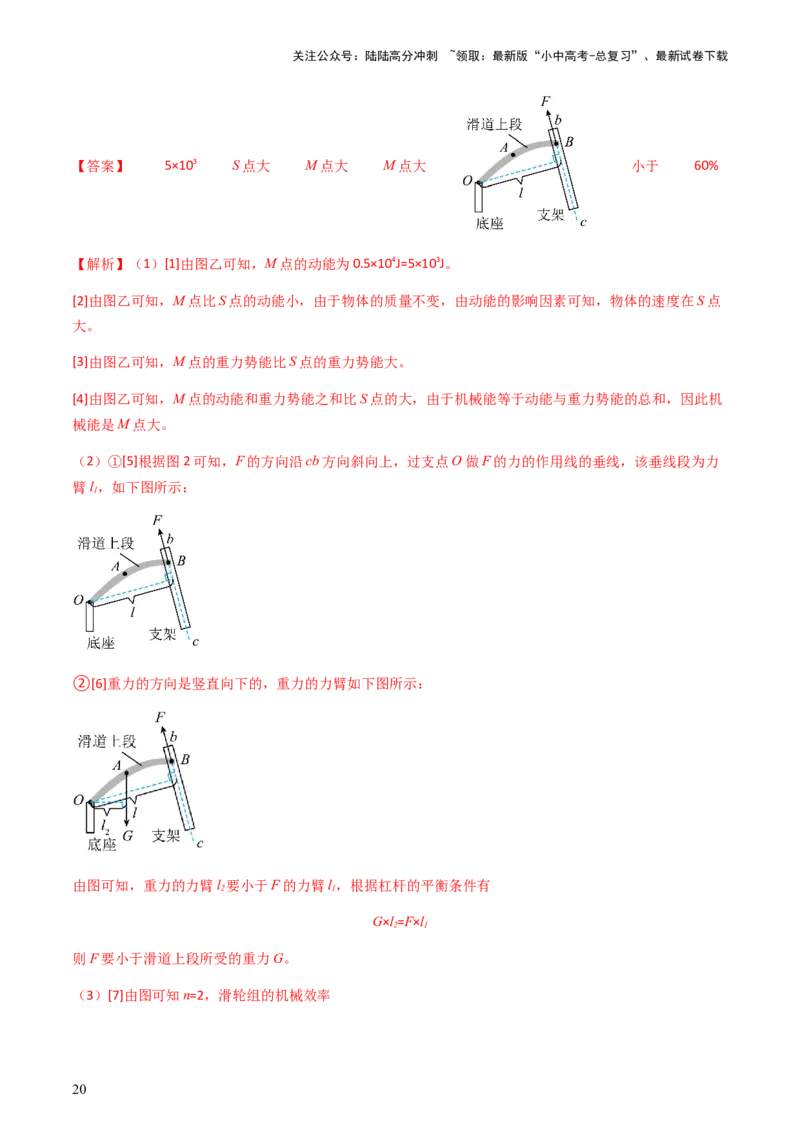 专题04综合能力题-备战2024年中考物理抢分秘籍（全国通用）（解析版）_02中考总复习（2026版更新中）_04-物理-中考总复习_2024年中考复习资料_三轮复习_第二部分考前解题秘籍