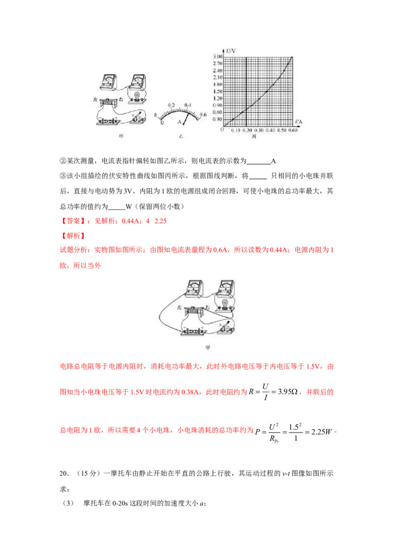 2015高考福建卷理综物理部分（答案）_全国卷+地方卷_4.物理_1.物理高考真题试卷_2008-2020年_地方卷_福建高考物理08-20