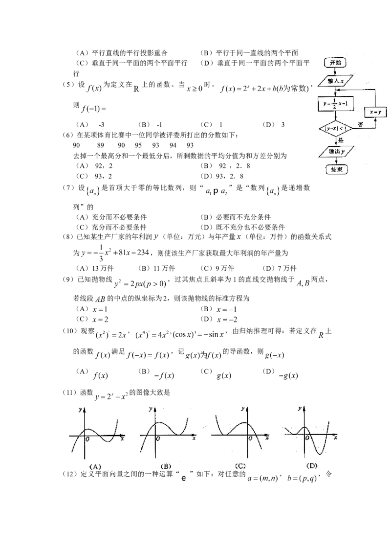 2010年高考真题数学文（山东卷）（原卷版）_全国卷+地方卷_2.数学_1.数学高考真题试卷_2008-2020年_地方卷_山东高考数学08-22_A4版