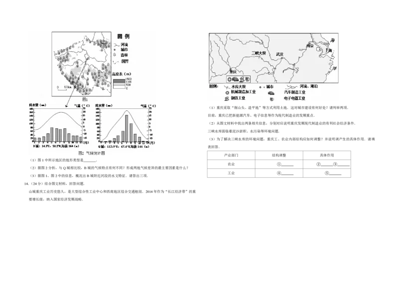2014年天津市高考地理试卷_全国卷+地方卷_8.地理_1.地理高考真题试卷_2008-2020年_地方卷_天津高考地理08-21_A3word版_PDF版（赠送）