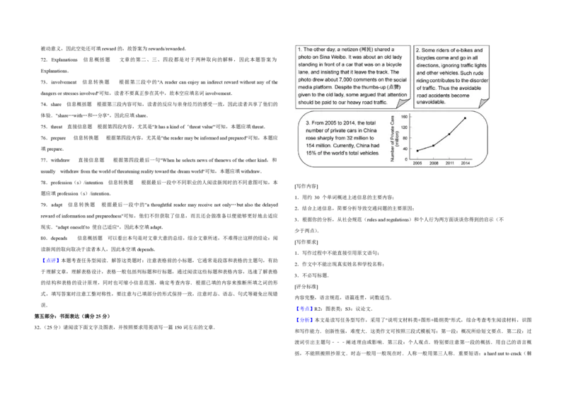 2015年江苏省高考英语试卷解析版_全国卷+地方卷_3.英语_1.英语高考真题试卷_2008-2020年_地方卷_江苏高考英语（题08-21，听力17-21）_A3word版_PDF版（赠送）