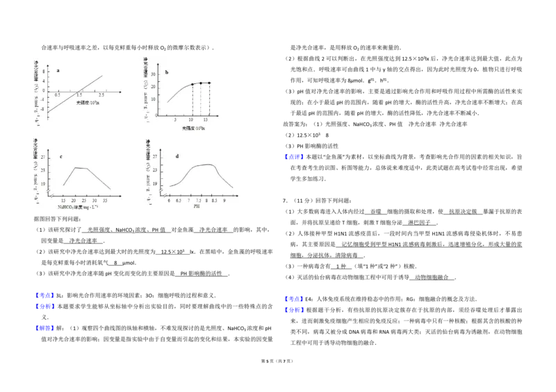2012年全国统一高考生物试卷（大纲版）（解析版）_全国卷+地方卷_6.生物_1.生物高考真题试卷_2008-2020年_全国卷_全国统一高考生物（新课标ⅱ）08-21_A3word版_PDF版（赠送）