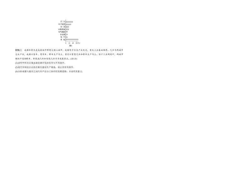 2016年浙江省高考地理10月（解析版）_全国卷+地方卷_8.地理_1.地理高考真题试卷_2008-2020年_地方卷_浙江高考地理08-21_A3word版_PDF版（赠送）