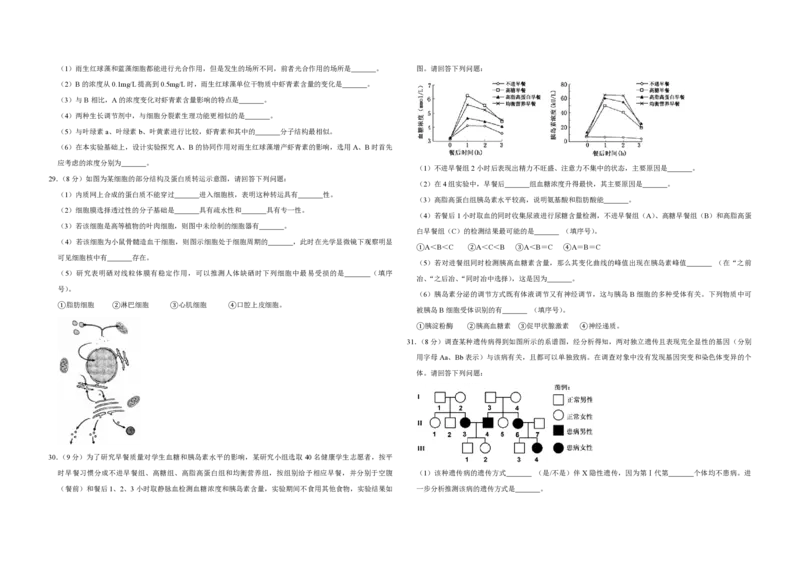 2013年江苏省高考生物试卷_全国卷+地方卷_6.生物_1.生物高考真题试卷_2008-2020年_地方卷_江苏高考生物07-20_A3word版_PDF版（赠送）