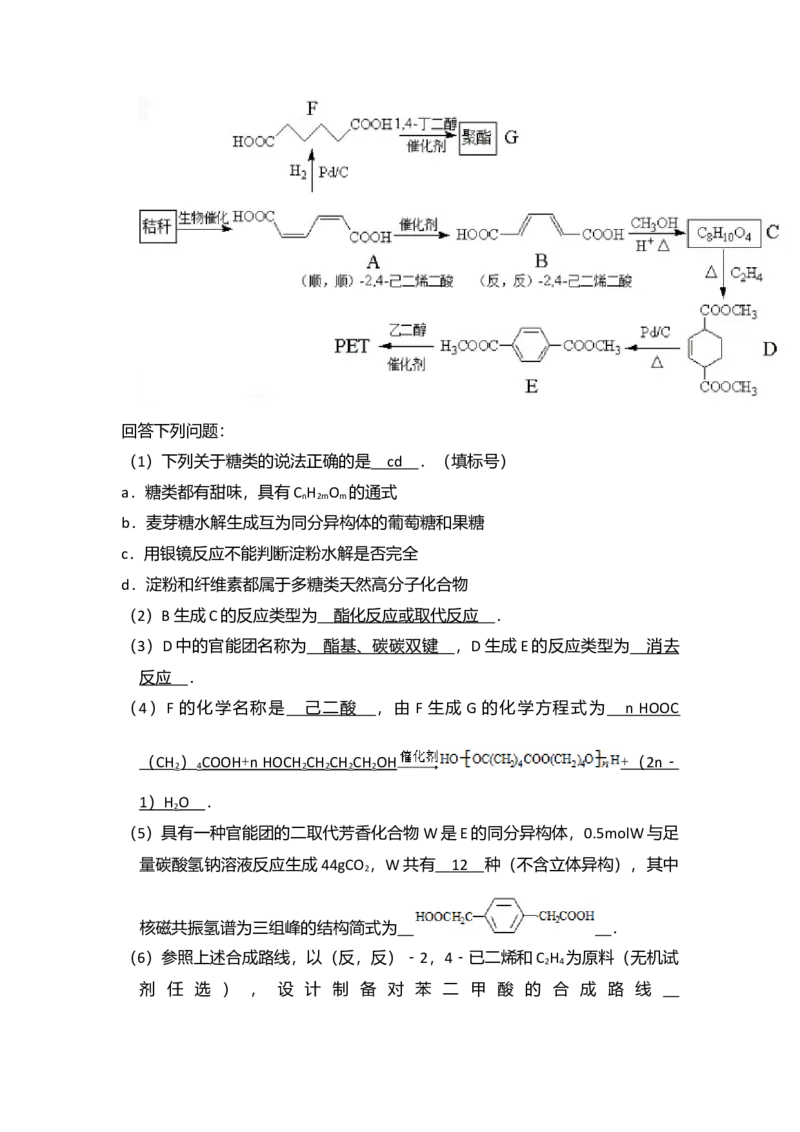 2016年全国统一高考化学试卷（新课标Ⅰ）（解析版）_全国卷+地方卷_5.化学_1.化学高考真题试卷_2008-2020年_全国卷_全国统一高考化学（新课标ⅰ）2008-2021_A4word版