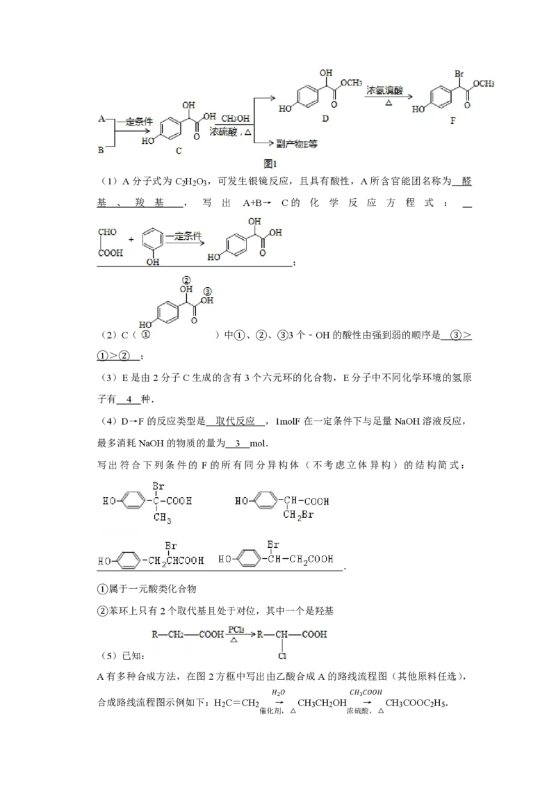 2015年天津市高考化学试卷解析版_全国卷+地方卷_5.化学_1.化学高考真题试卷_2008-2020年_地方卷_天津高考化学2007-2021_A4word版_PDF版（赠送）
