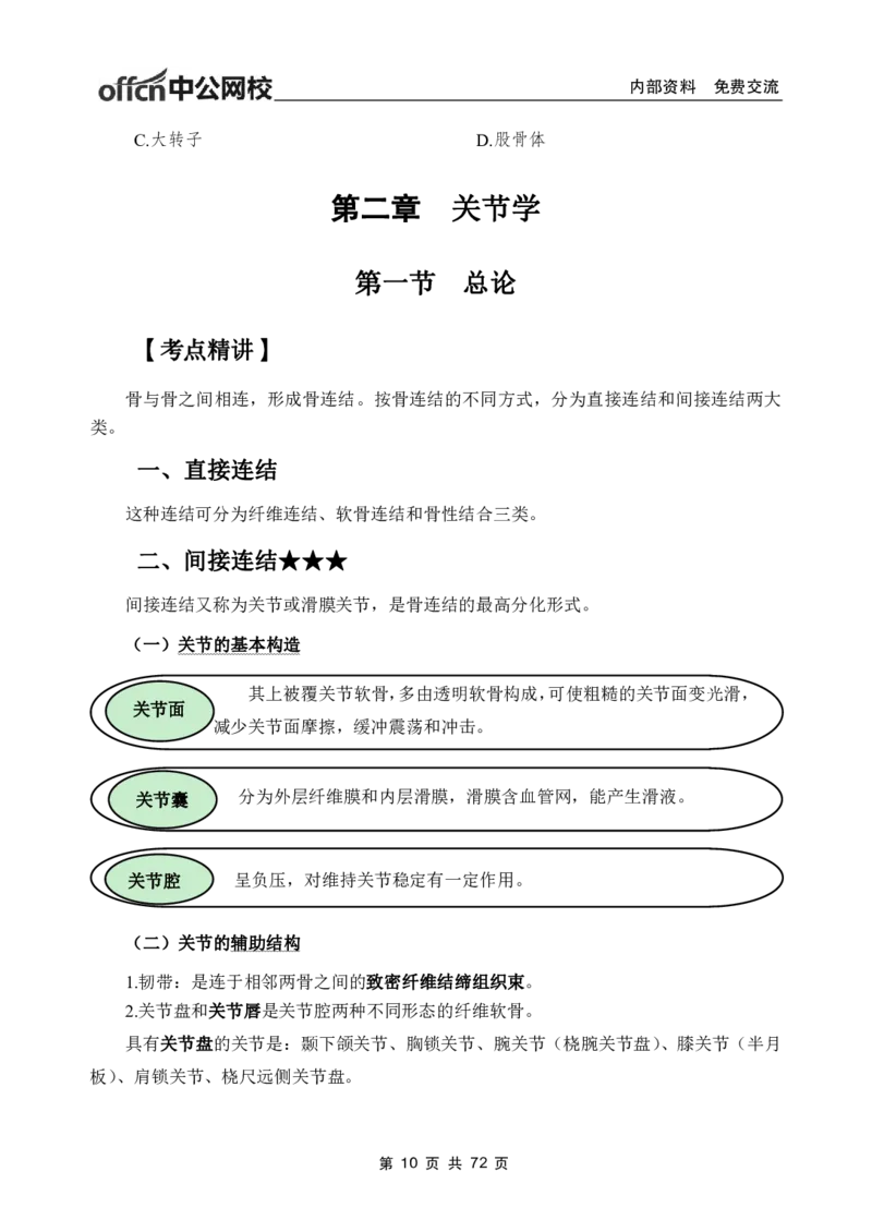1专项讲解班-《系统解剖学》-学员版_26事业职测+综合_闲鱼2026事业单位职测+综合_2.综应或写作等_00ABCDE类综应笔记_05综应e类笔记_2.医学基础讲义题目