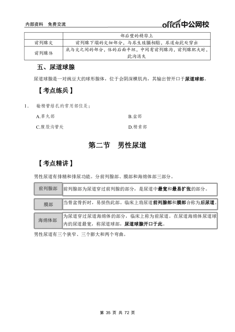1专项讲解班-《系统解剖学》-学员版_26事业职测+综合_闲鱼2026事业单位职测+综合_2.综应或写作等_00ABCDE类综应笔记_05综应e类笔记_2.医学基础讲义题目