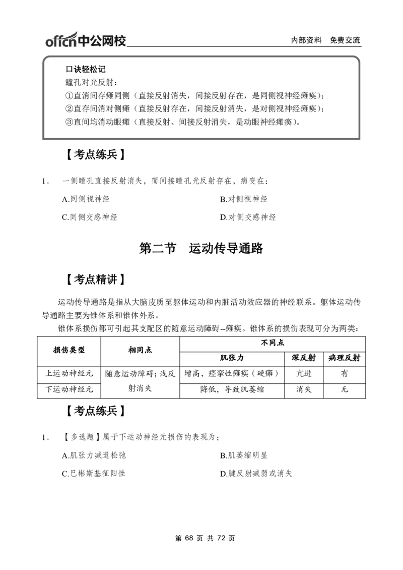 1专项讲解班-《系统解剖学》-学员版_26事业职测+综合_闲鱼2026事业单位职测+综合_2.综应或写作等_00ABCDE类综应笔记_05综应e类笔记_2.医学基础讲义题目