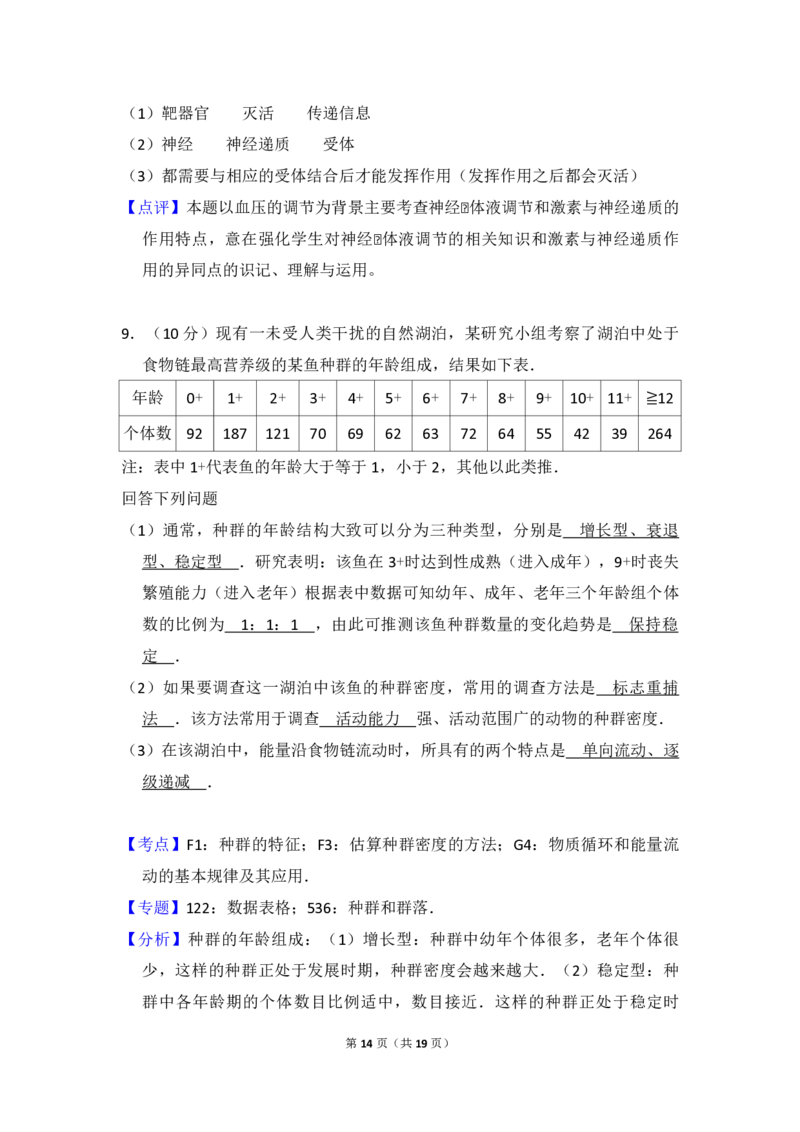 2015年全国统一高考生物试卷（新课标Ⅰ）（解析版）_全国卷+地方卷_6.生物_1.生物高考真题试卷_2008-2020年_全国卷_全国统一高考生物（新课标ⅰ）08-21_A4word版_PDF版（赠送）