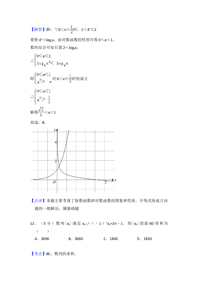2012年全国统一高考数学试卷（文科）（新课标）（解析版）_全国卷+地方卷_2.数学_1.数学高考真题试卷_2008-2020年_地方卷_辽宁省高考数学08-22_数学（文科）_A4word版